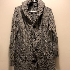 Never worn 5 button cardigan (grey)
